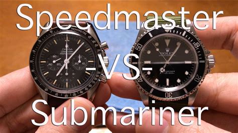 omega or rolex|rolex submariner vs omega speedmaster.